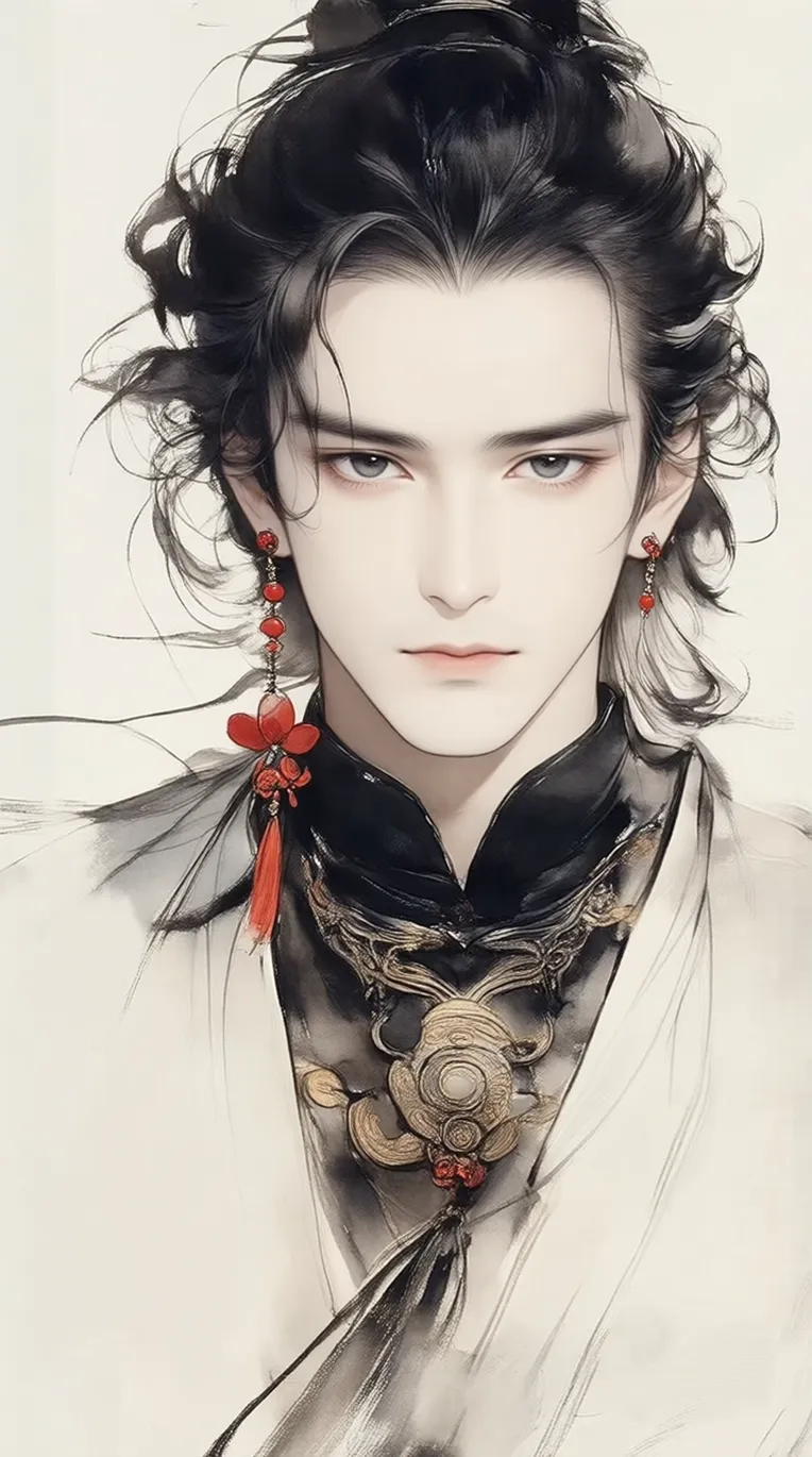 Illustration,Chinese Style,Boy,LoRA,