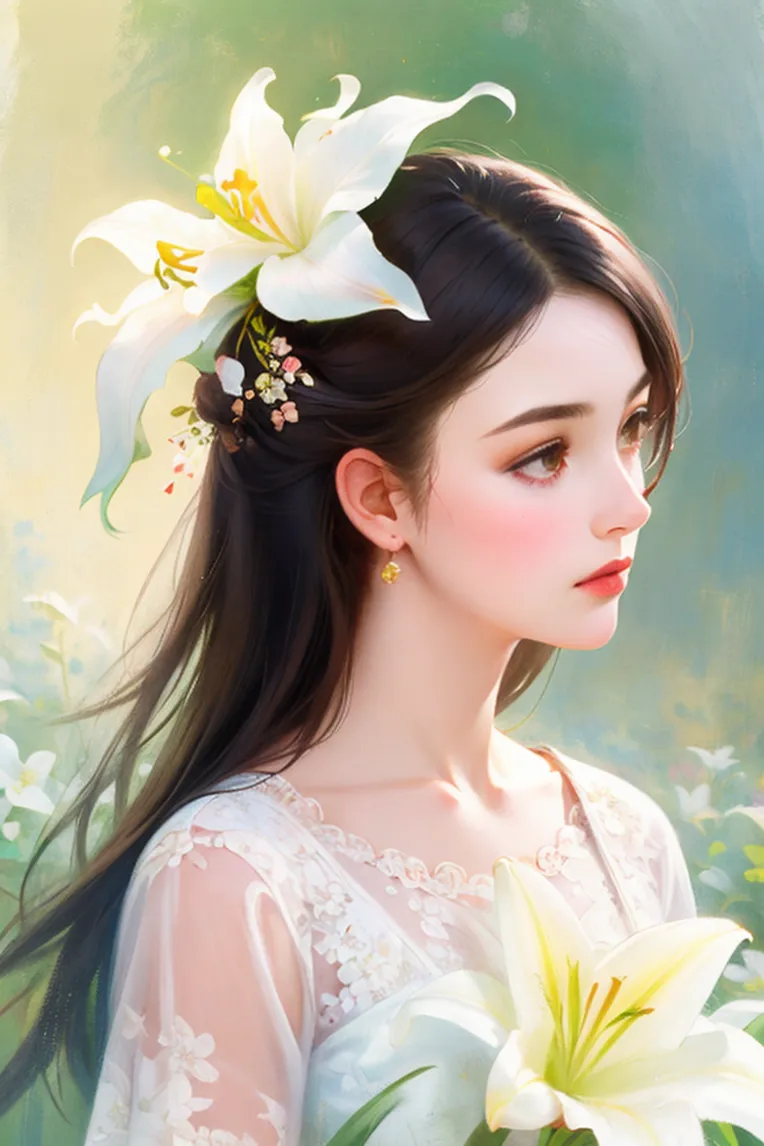 Traditional Painting Media,Girl,Style Boost,LoRA,SD 1.5