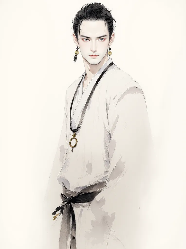 Traditional Painting Media,Girl,Style Boost,LoRA,FLUX.1