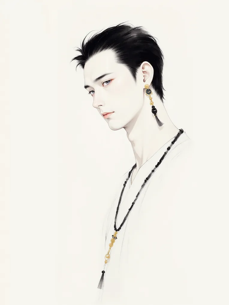 Traditional Painting Media,Girl,Style Boost,LoRA,FLUX.1