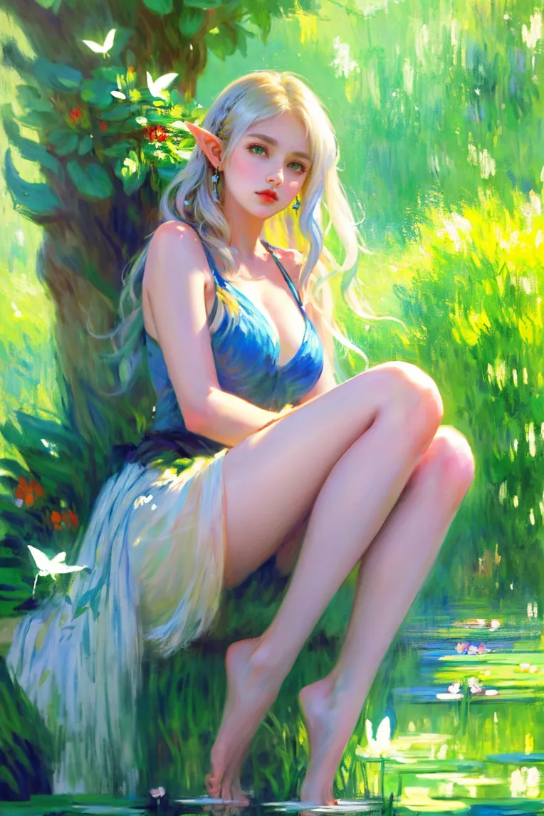 Traditional Painting Media,Girl,Style Boost,LoRA,SD 1.5