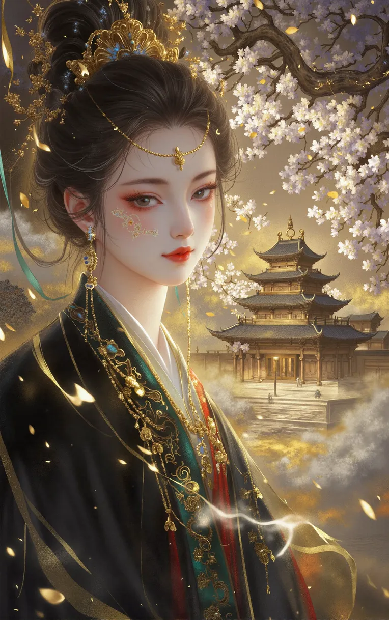 Digital Painting Media,Girl,Style Boost,LoRA,FLUX.1
