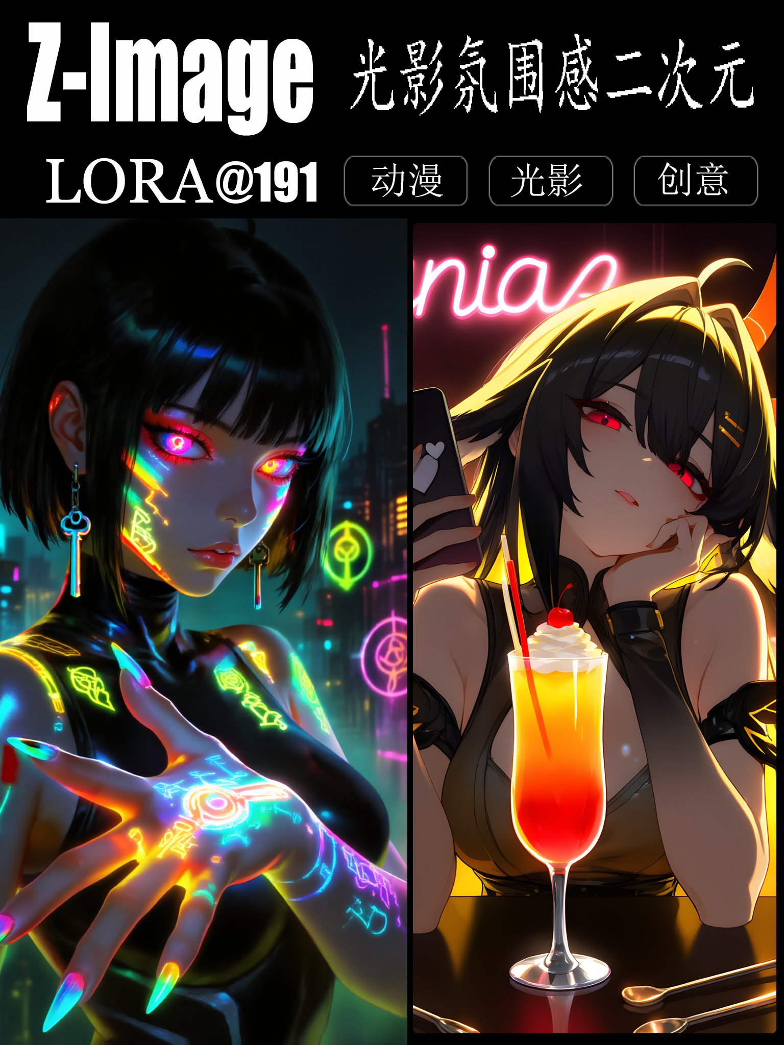 191 Light and shadow atmosphere anime CG 造像光影氛围感二次元V1.0