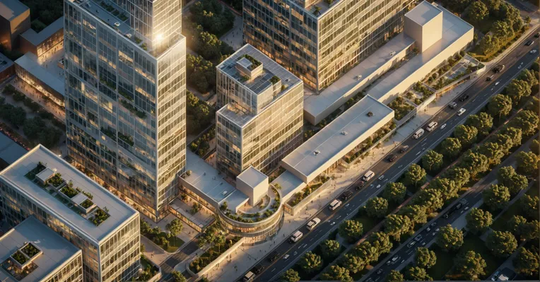 Commercial bird's-eye view rendering-LoRA-Stevenkwo-Shakker