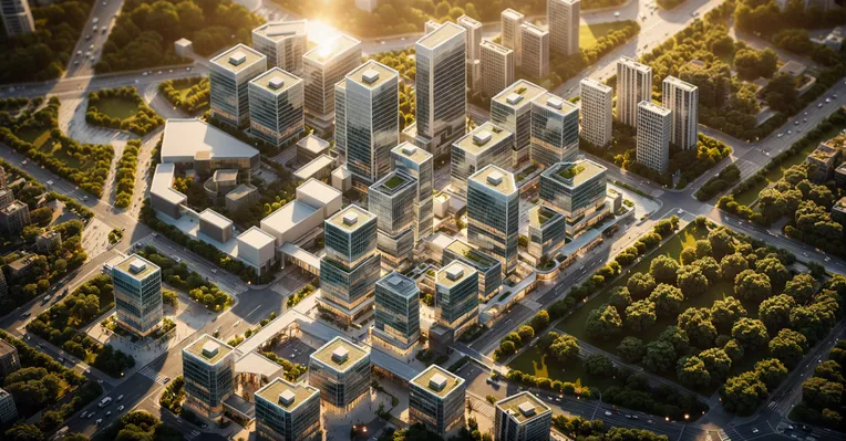 Commercial bird's-eye view rendering-LoRA-Stevenkwo-Shakker