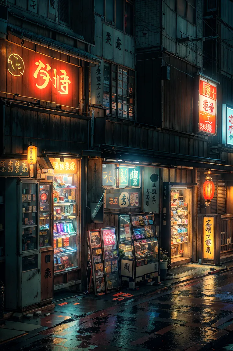 Anime,Anime Scene,Building,LoRA,SD 1.5