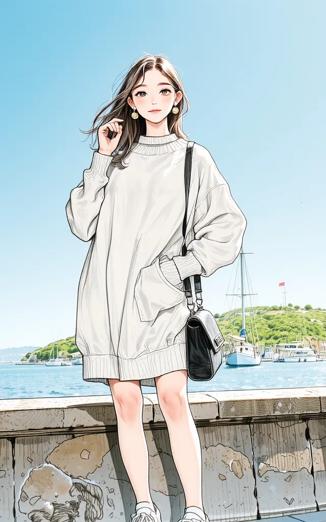 Traditional Painting Media,Girl,Style Boost,LoRA,FLUX.1