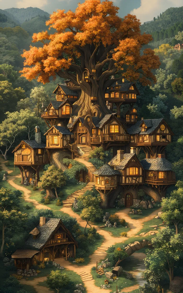 Traditional Painting Media,Building,Object Enhance,LoRA,SDXL