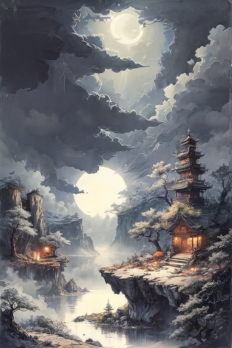 Chinese Style,Anime Scene,Space & Scene,LoRA,SD 1.5