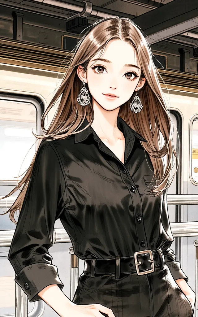 Traditional Painting Media,Girl,Style Boost,LoRA,FLUX.1