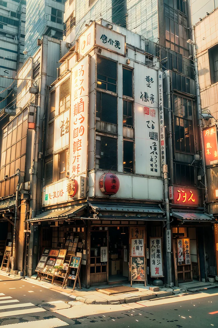 Anime,Anime Scene,Building,LoRA,SD 1.5