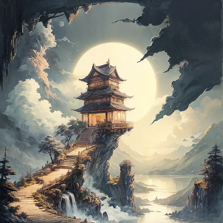 Chinese Style,Anime Scene,Space & Scene,LoRA,SD 1.5