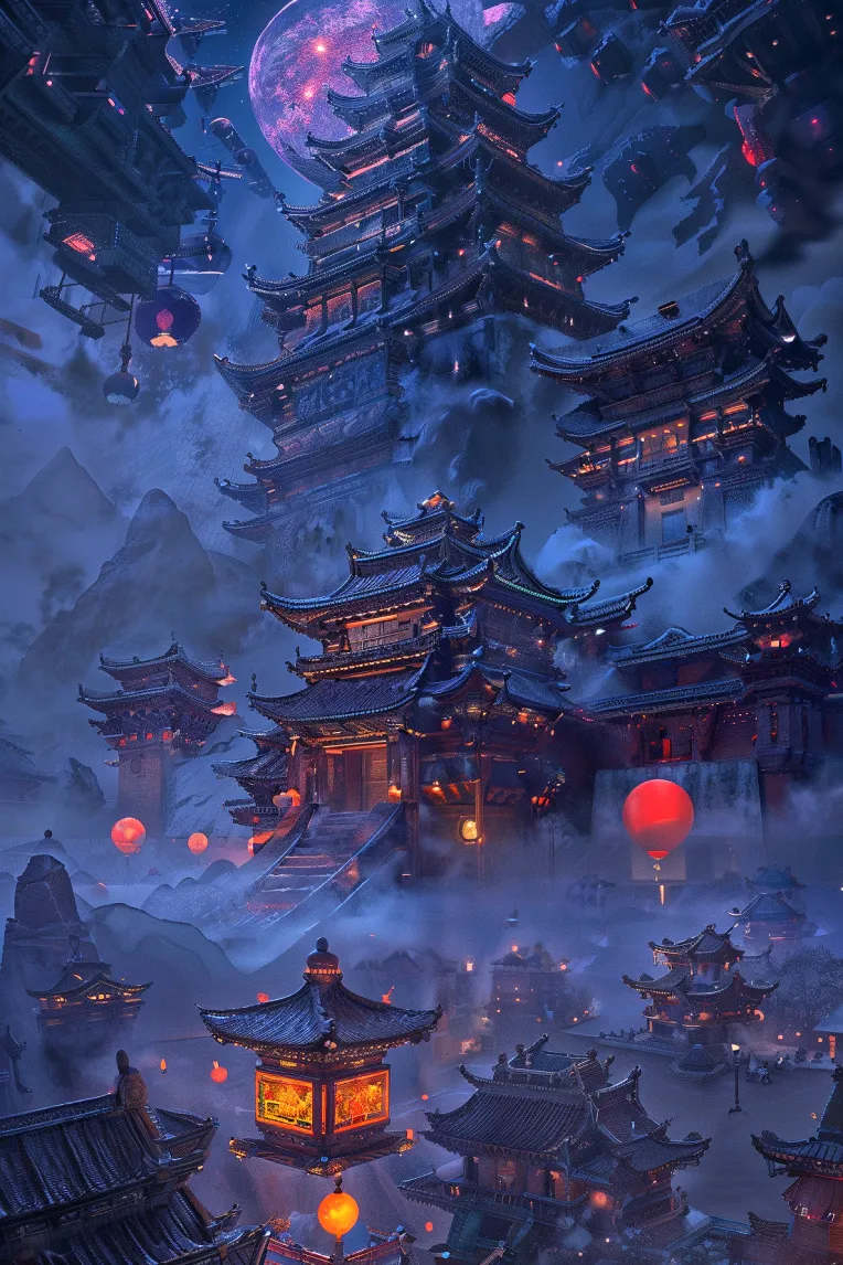 Anime,CGI style,Chinese Style,LoRA,SD 1.5