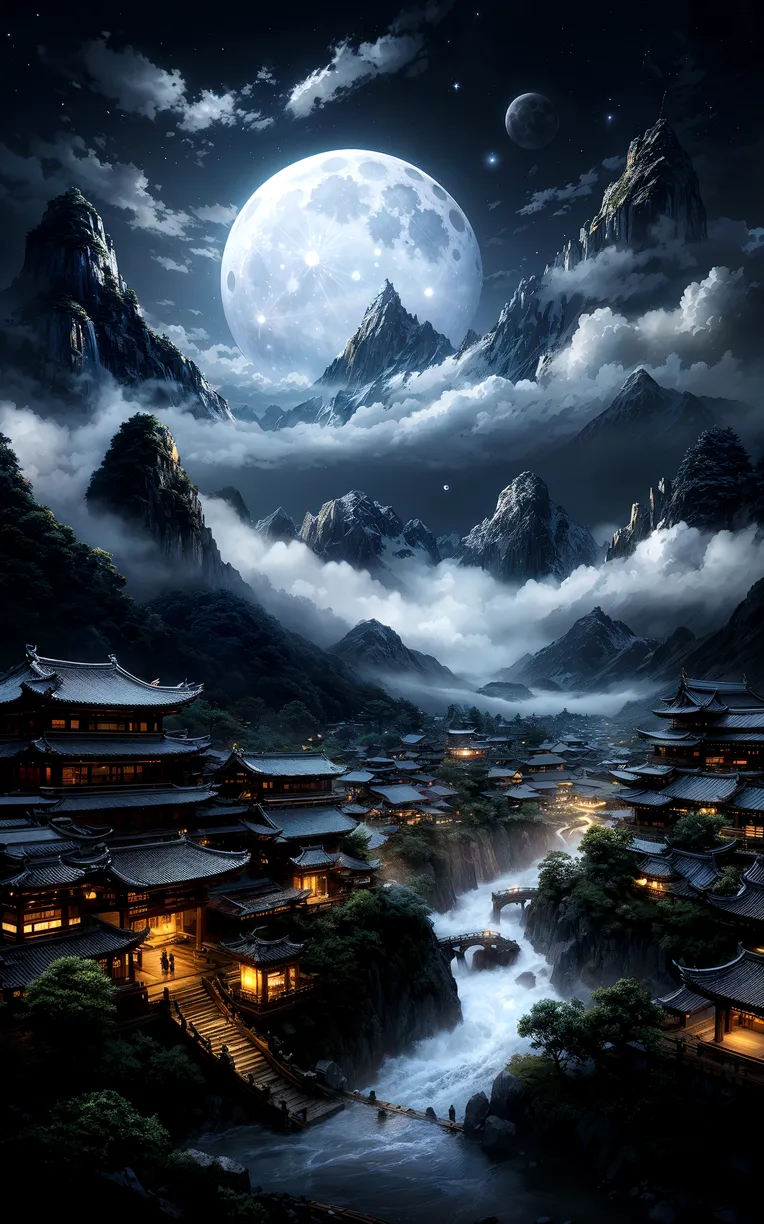 CGI style,Chinese Style,Anime Scene,LoRA,SDXL