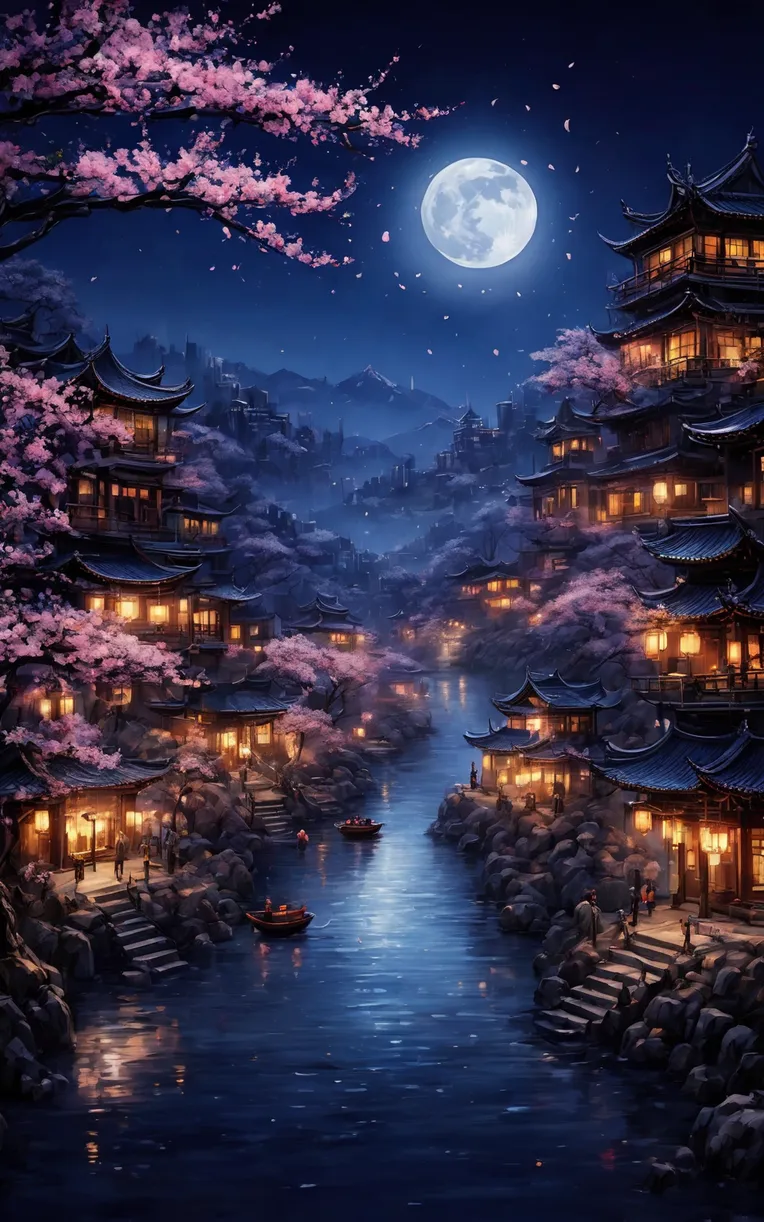 CGI style,Chinese Style,Anime Scene,LoRA,SDXL