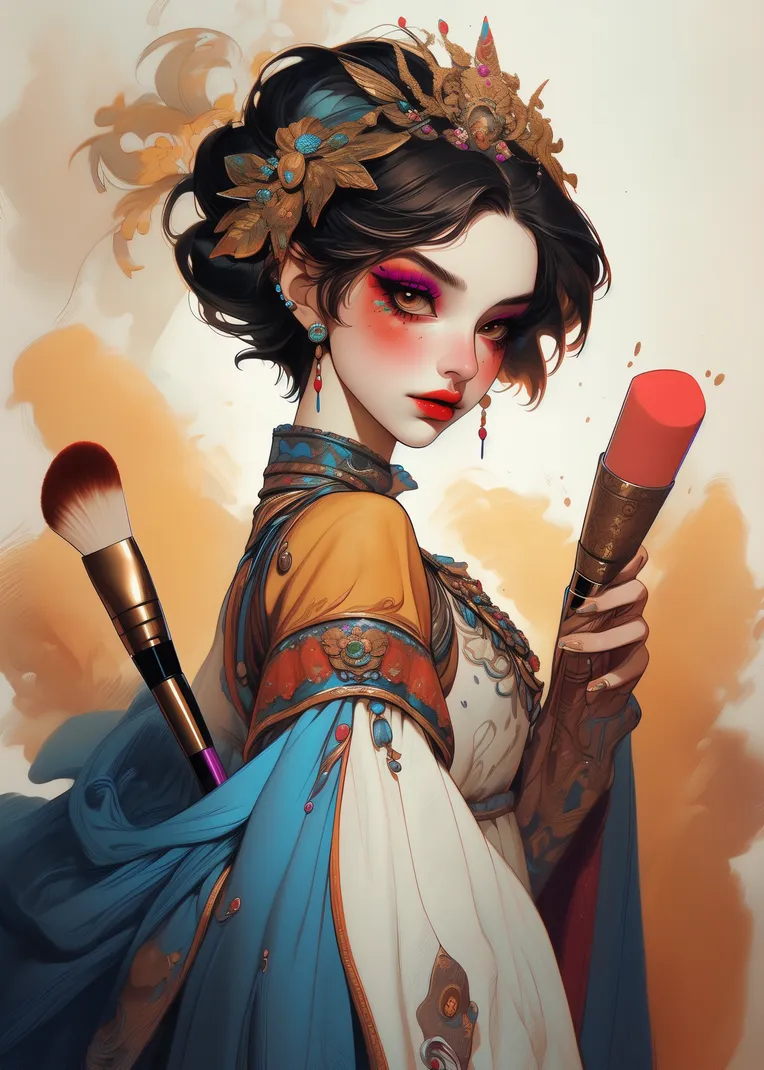 Anime Style,Hand-Drawn,Girl,LoRA,SD 1.5