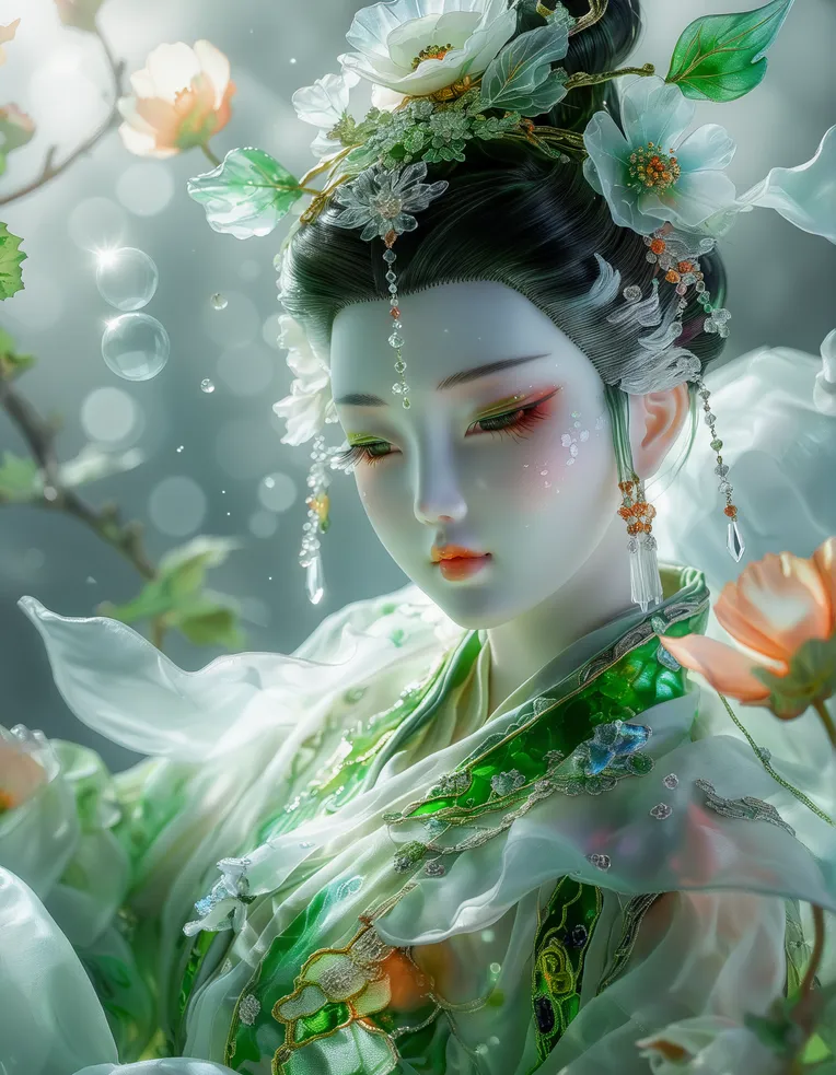 CGI style,Girl,Style Boost,LoRA,SDXL