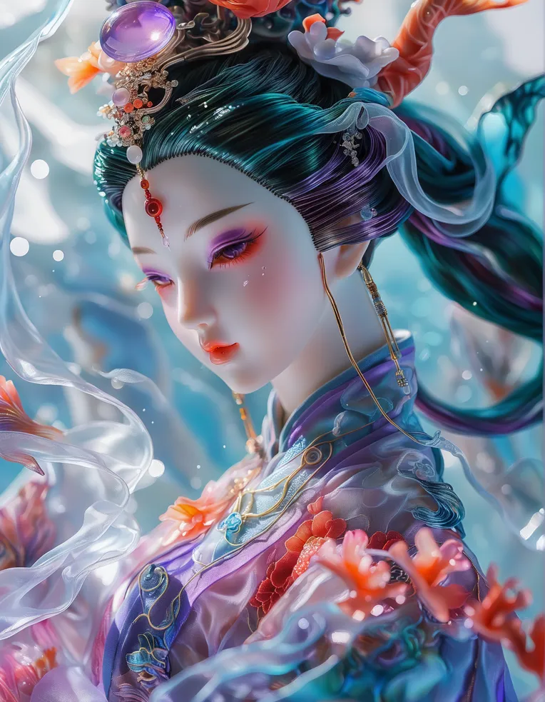 CGI style,Girl,Style Boost,LoRA,SDXL