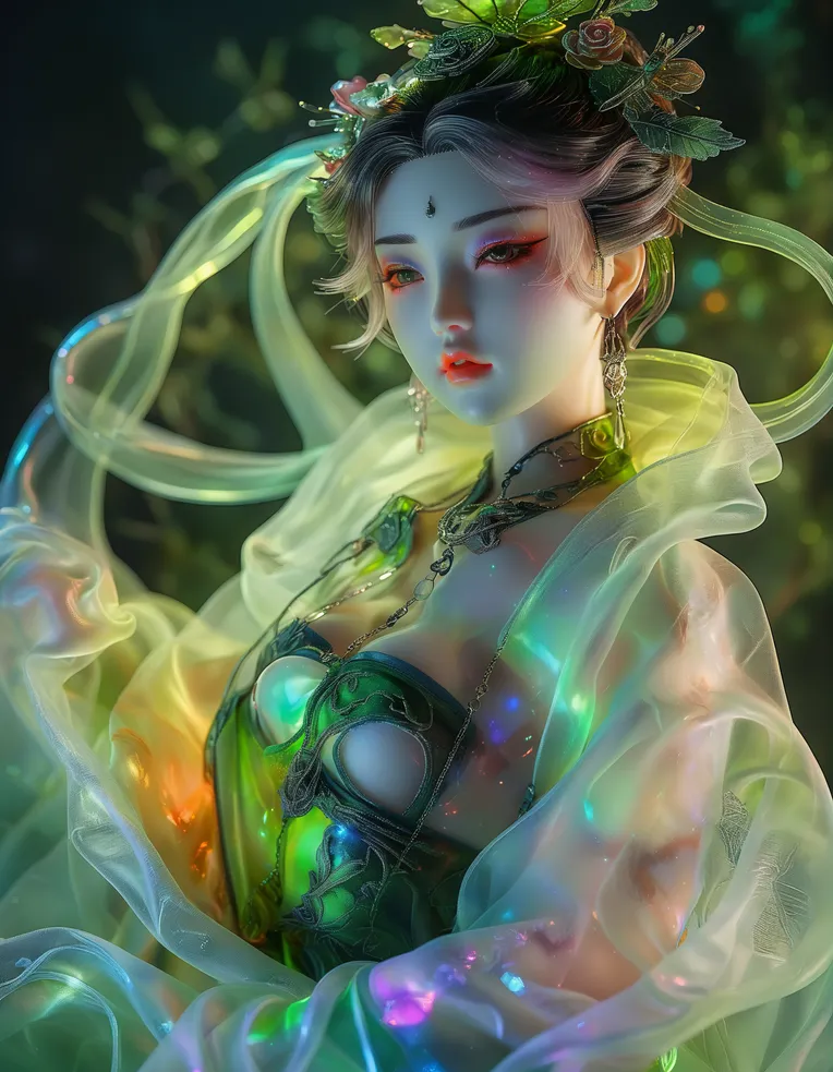 CGI style,Girl,Style Boost,LoRA,SDXL