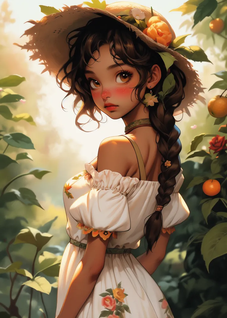 Anime Style,Hand-Drawn,Girl,LoRA,SD 1.5