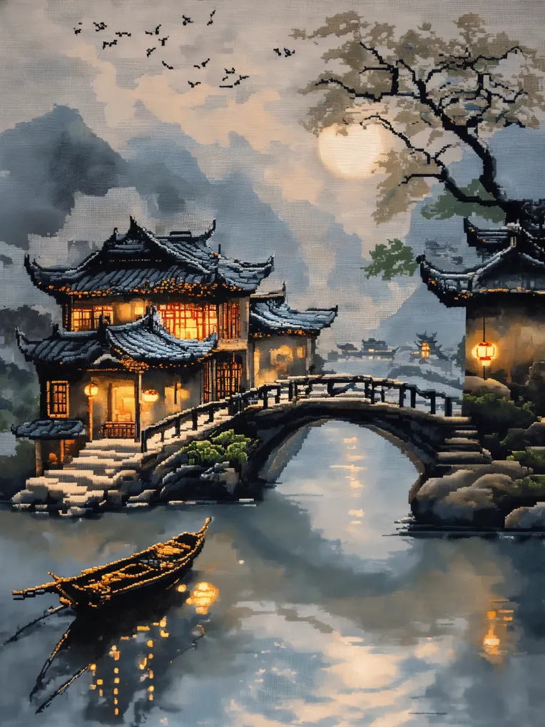 Traditional Painting Media,Girl,Style Boost,Checkpoint,SDXL