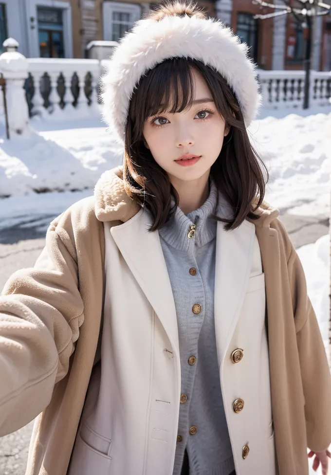 Rabbitxiaoji_real person Korean sweet winter-Checkpoint-兔小