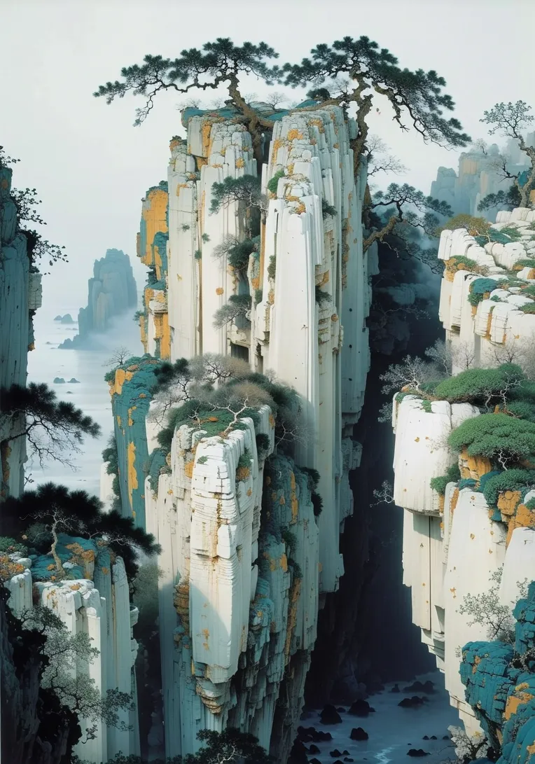 如是山水_高山流水_1.0-LoRA-如是_AI-Shakker