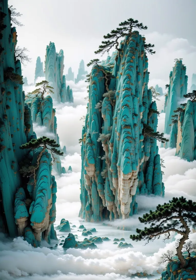 如是山水_高山流水_1.0-LoRA-如是_AI-Shakker