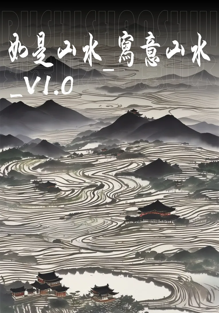 Traditional Painting Media,Style Boost,Landscape,LoRA,SD 1.5