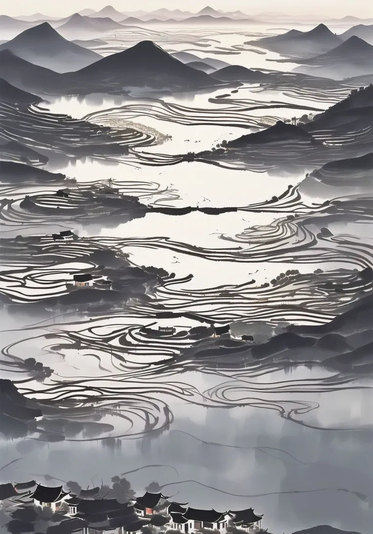Traditional Painting Media,Style Boost,Landscape,LoRA,SD 1.5