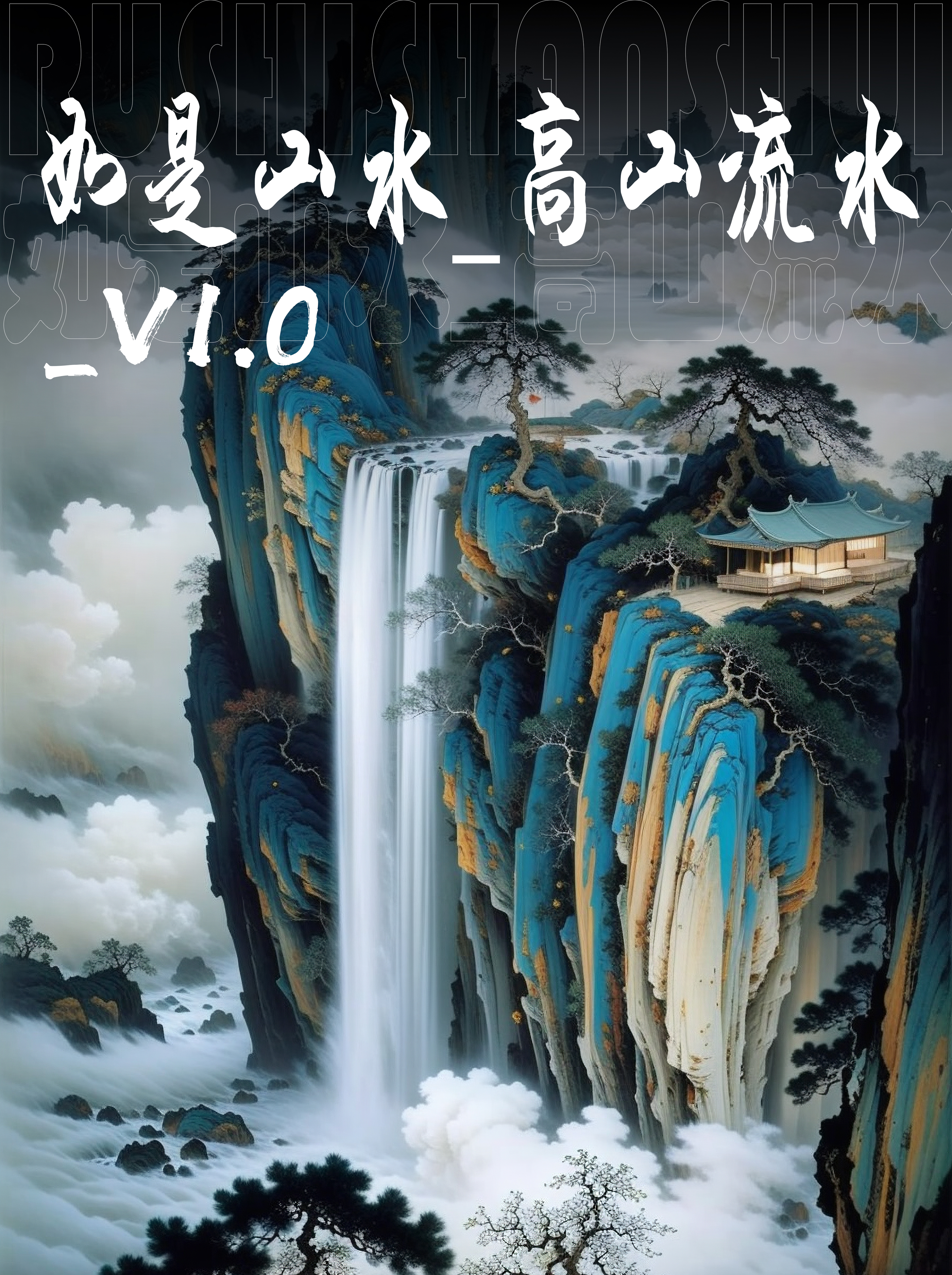 如是山水_高山流水_1.0-LoRA-如是_AI-Shakker