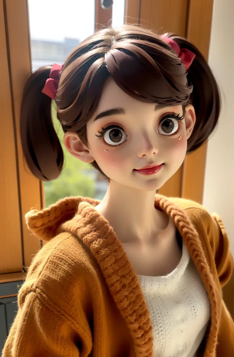 Cartoon style,Digital Painting Media,Girl,LoRA,SD 1.5