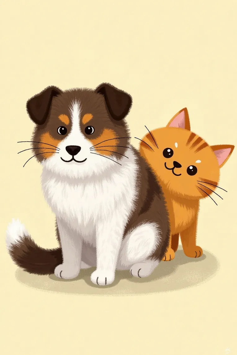 Kids' Illustration,Style Boost,Animal,LoRA,FLUX.1