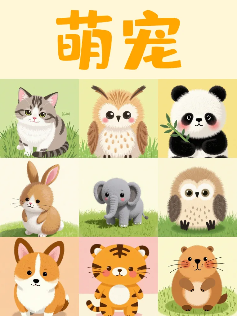 Kids' Illustration,Style Boost,Animal,LoRA,FLUX.1