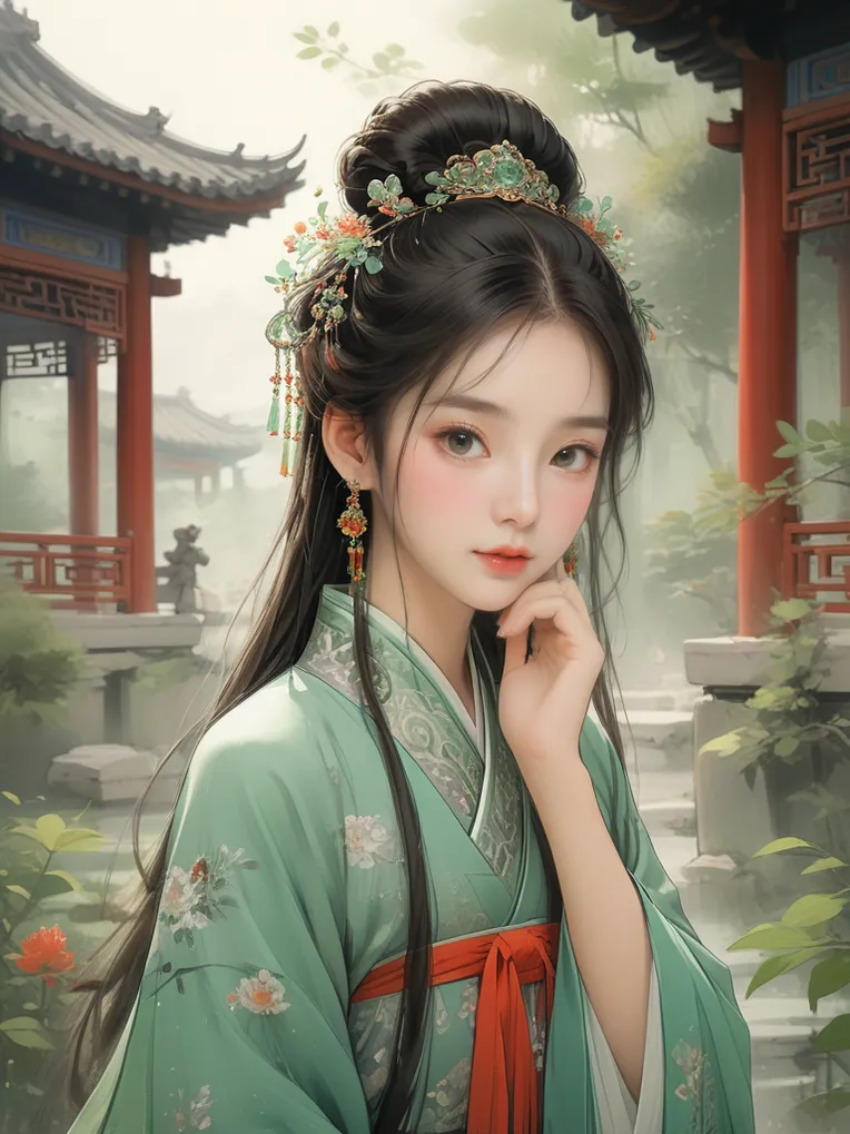 Chinese Style,Anime Style,Girl,LoRA,SD 1.5