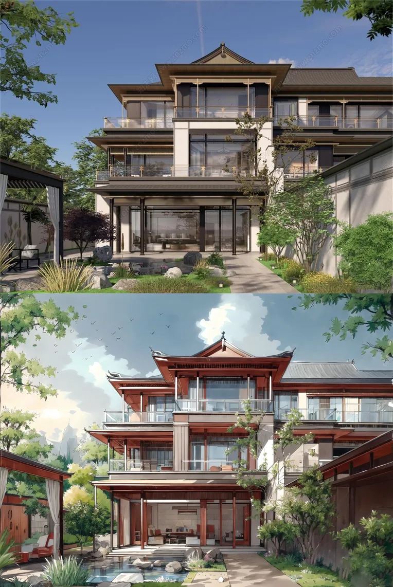 Hand-Drawn,Landscape Design,Space & Scene,LoRA,SD 1.5