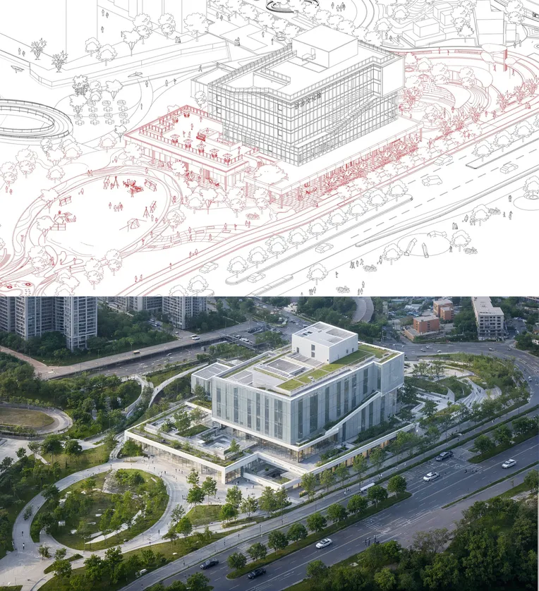 Arch & Interiors,CGI style,Building,LoRA,SDXL