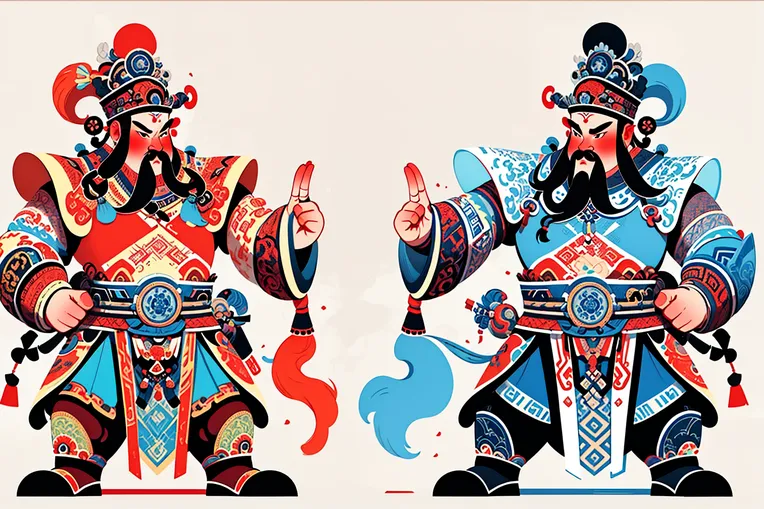 Flat,Chinese Style,Flat Illustration,Checkpoint,SD 1.5