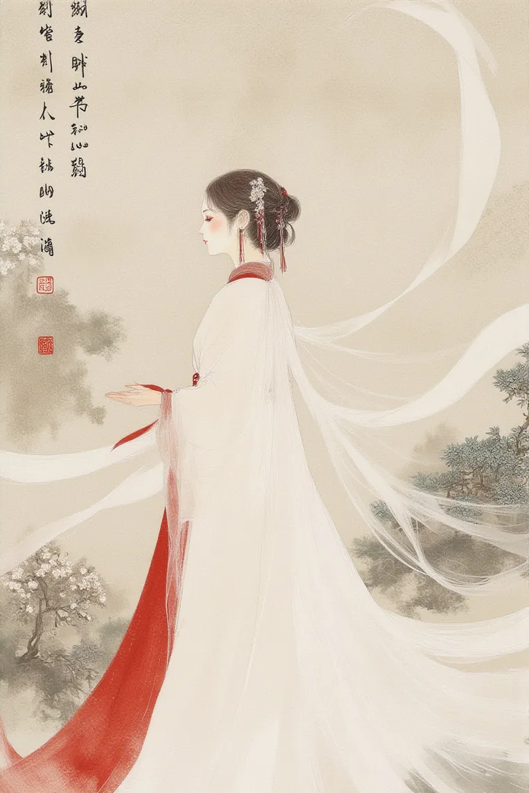 Chinese Style,Traditional Painting Media,Boy,LoRA,FLUX.1