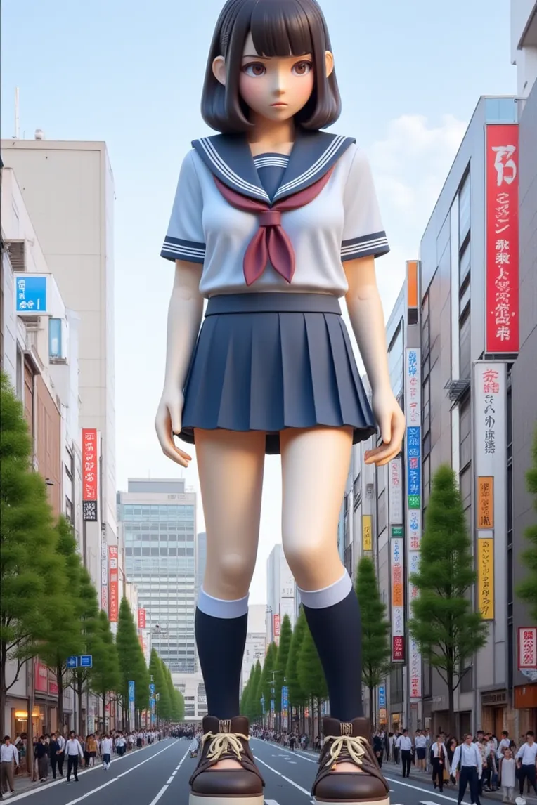 CGI style,Anime Style,Girl,LoRA,FLUX.1