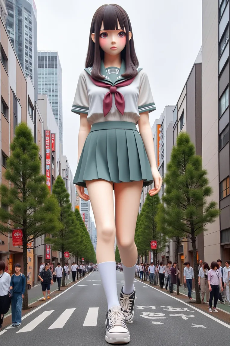 CGI style,Anime Style,Girl,LoRA,FLUX.1