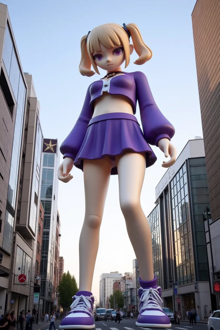 CGI style,Anime Style,Girl,LoRA,FLUX.1