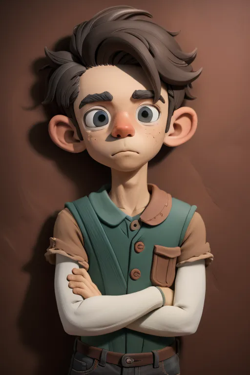 Cartoon style,Digital Painting Media,Boy,LoRA,SD 1.5