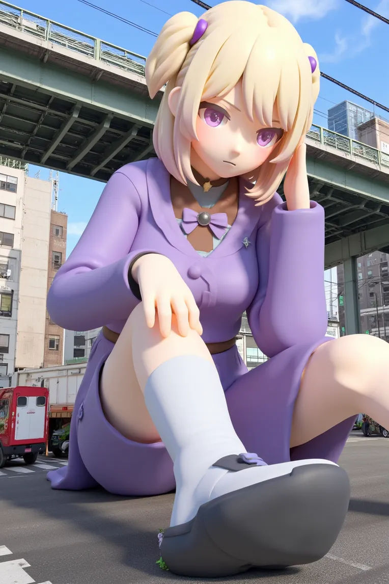 CGI style,Anime Style,Girl,LoRA,FLUX.1