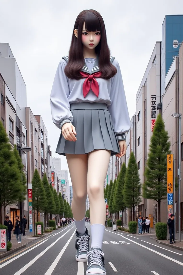 CGI style,Anime Style,Girl,LoRA,FLUX.1