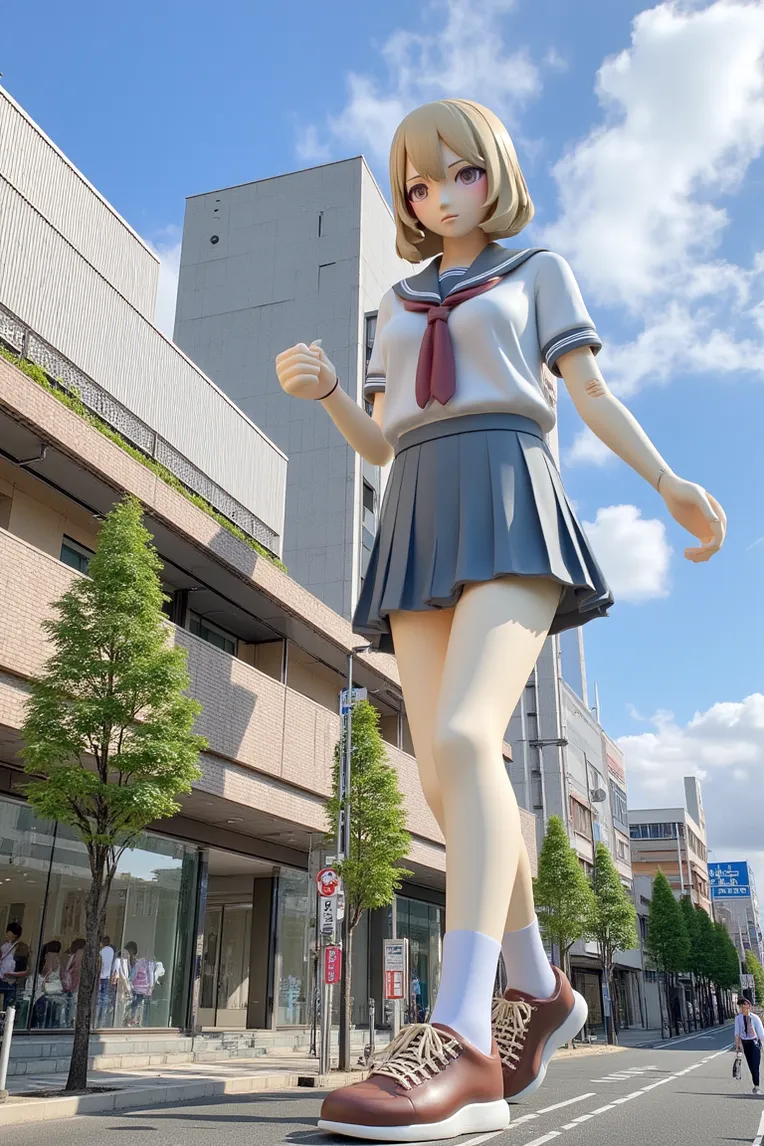 CGI style,Anime Style,Girl,LoRA,FLUX.1