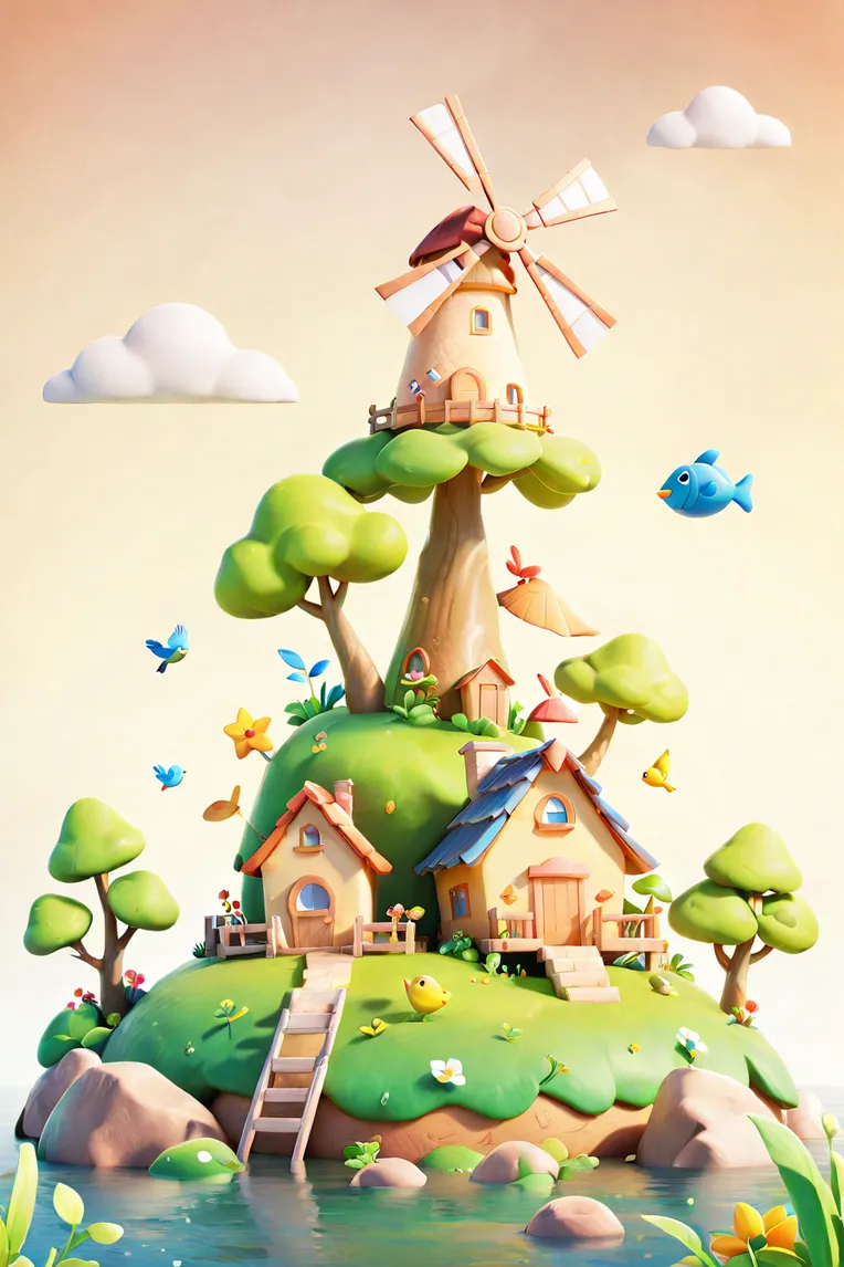 Cartoon style,Space & Scene,Object Enhance,Checkpoint,SDXL