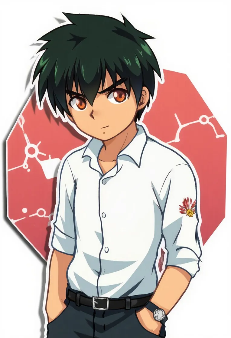 Anime,Anime Character,Boy,LoRA,FLUX.1