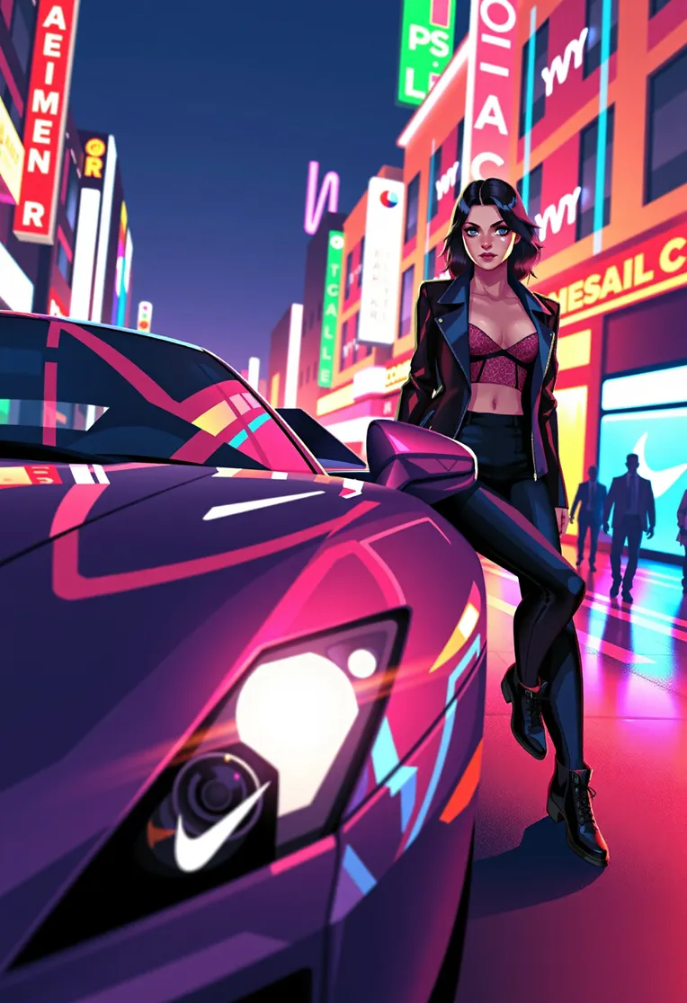 Anime,CGI style,Girl,LoRA,FLUX.1