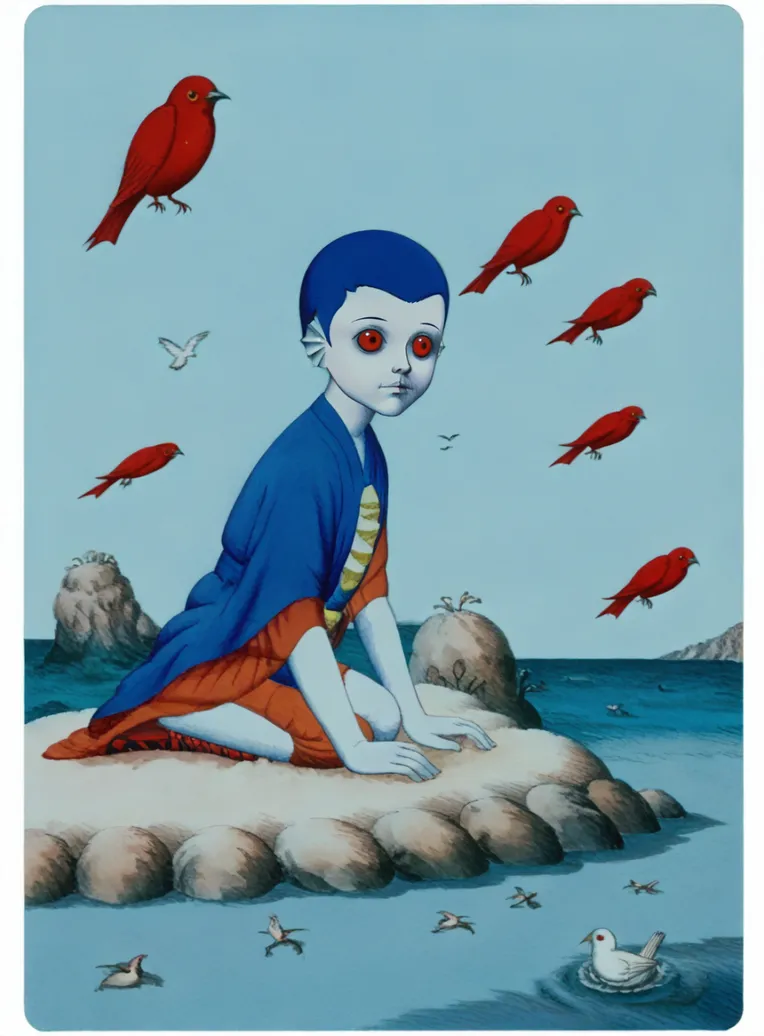 Classic Painting,Traditional Painting Media,Space & Scene,LoRA,Pony